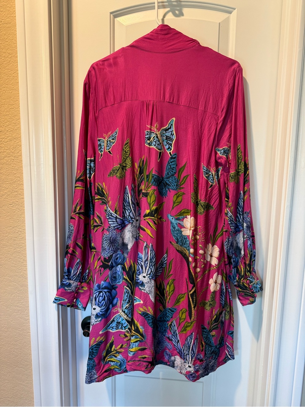 Maeve Tie-Neck Caroline Mini Dress or Tunic, XL - Picture 4 of 4